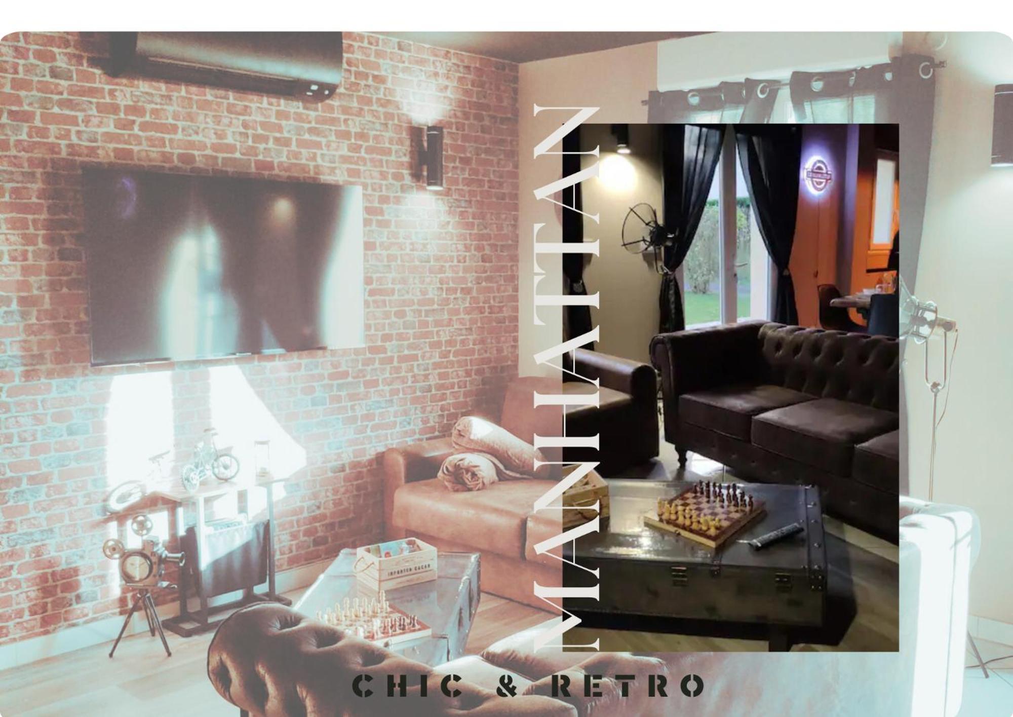Le Manhattan Authentique Maison Climatisee 78 M2 Brasles エクステリア 写真