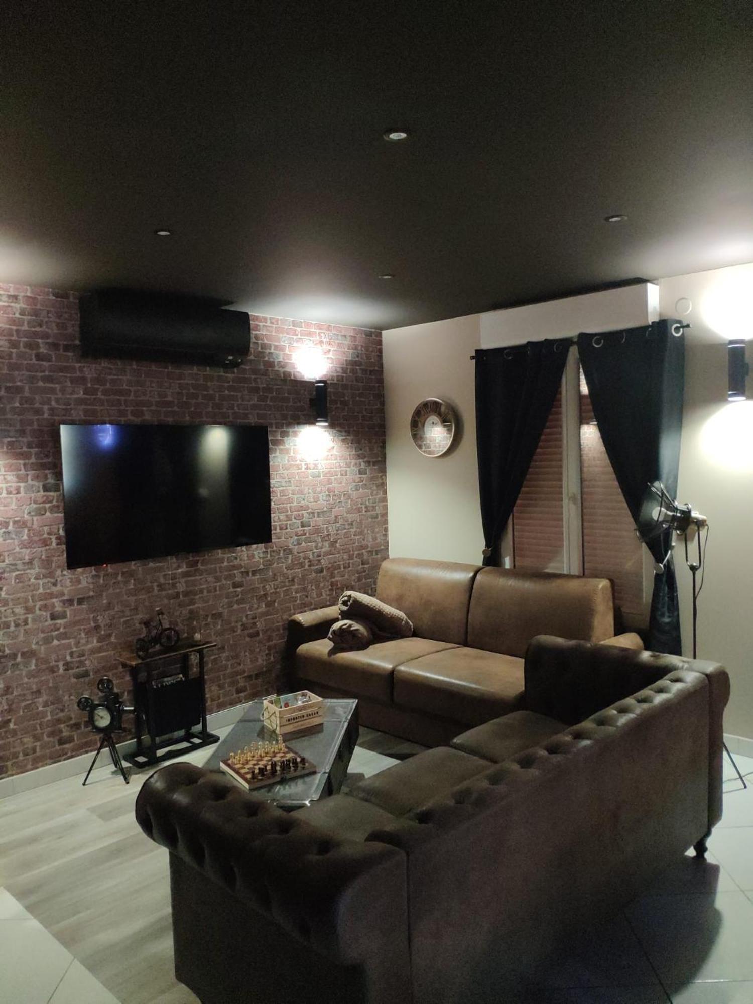 Le Manhattan Authentique Maison Climatisee 78 M2 Brasles エクステリア 写真